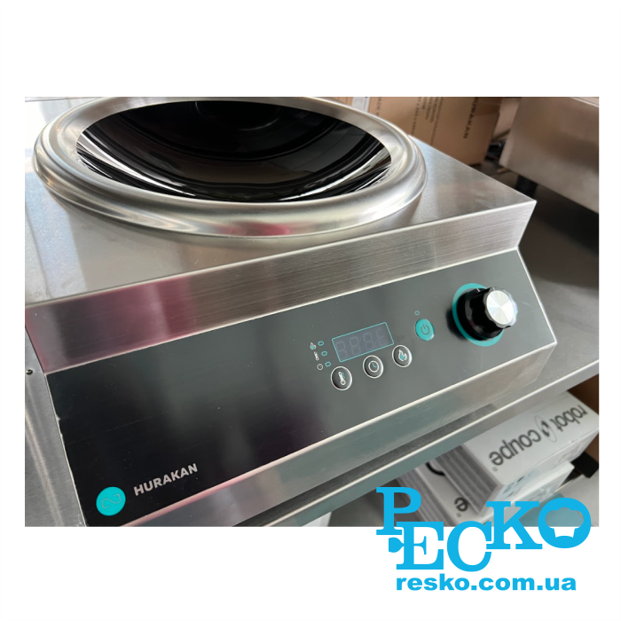 Плита индукционная Hurakan HKN-ICW50D WOK профессиональная настольная