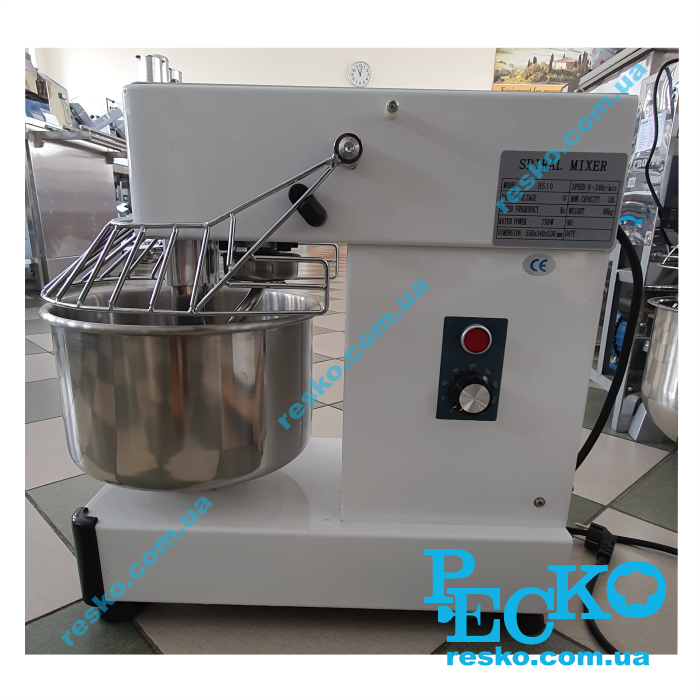 Тістоміс Reednee HS10-2 спіральний професійний 10 л дві швидкості