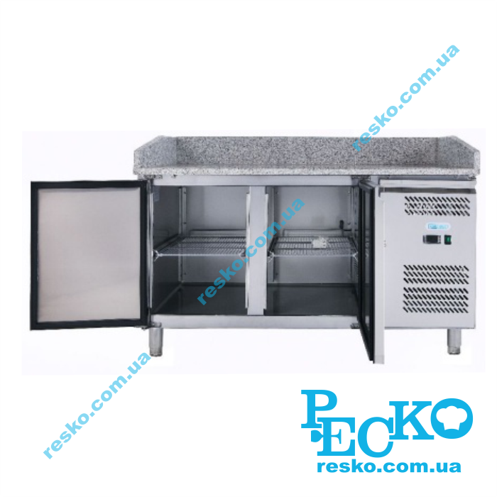 Стіл для піци Forcold G-PZ2600TN-FC холодильний з гранітною стільницею