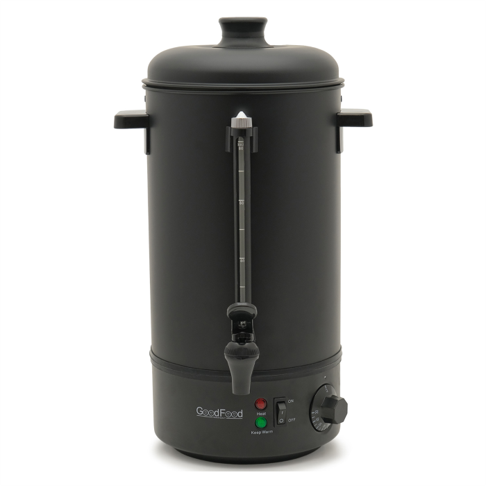 Электрокипятильник GoodFood WB08S BLACK черный наливной профессиональный 10 л