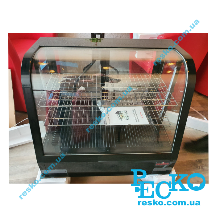 Витрина холодильная Frosty FW 100 черная black кондитерская настольная горизонтальная