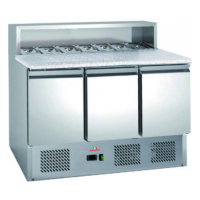 Стіл для піци Frosty PS903 холодильний з гранітною стільницею