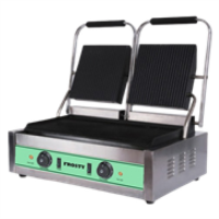 Гриль контактний Frosty SP-2A1 притискний професійний ребристий