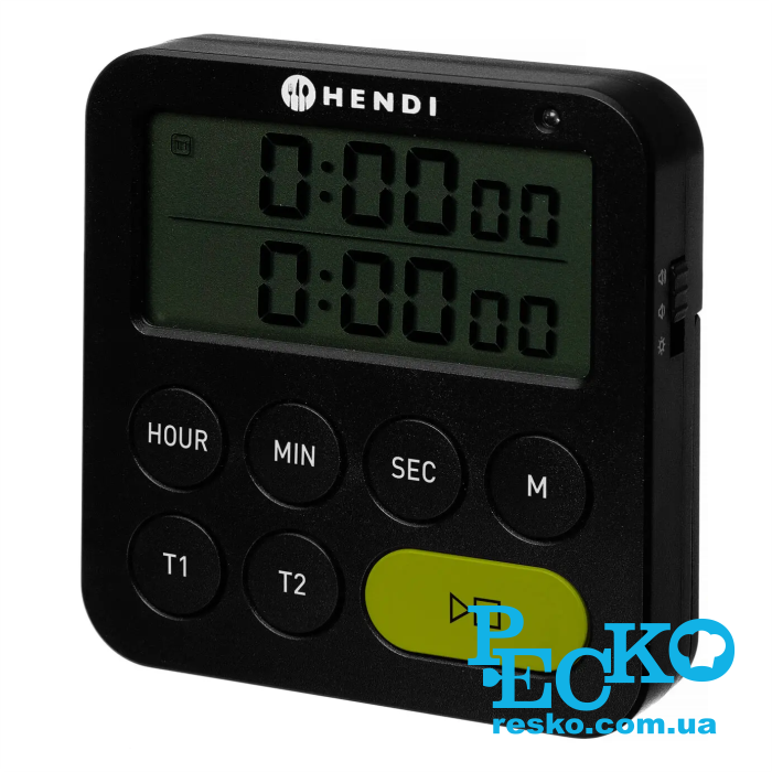 Таймер кухонный цифровой Hendi 582046 два диапазона