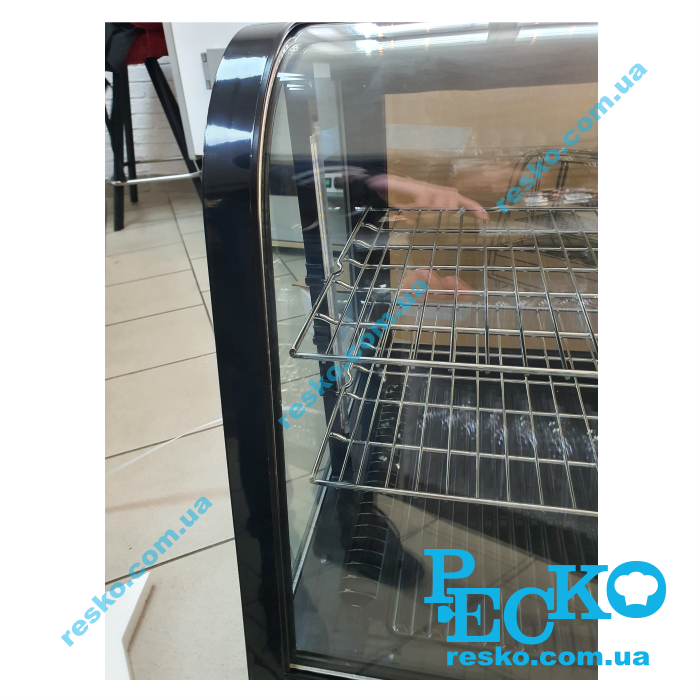 Витрина холодильная Frosty FW 100 черная black кондитерская настольная горизонтальная