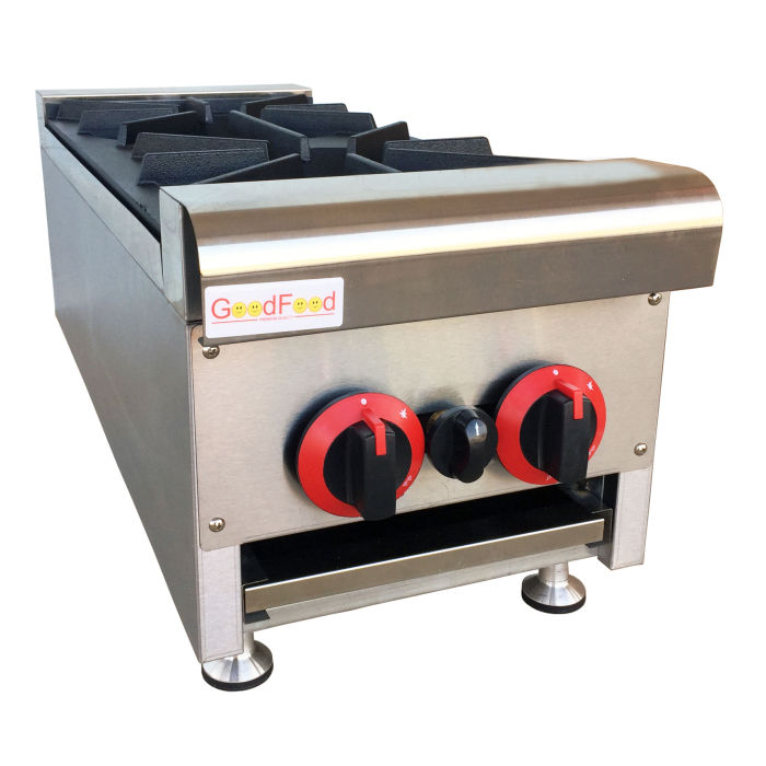 Плита газовая GoodFood GP2 профессиональная настольная