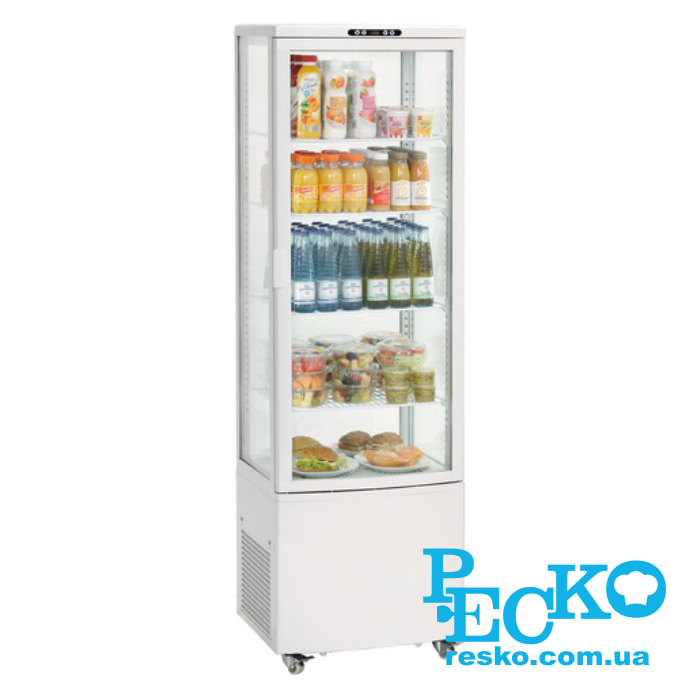 Шкаф холодильный Frosty RT235 white витрина барная напольная белая