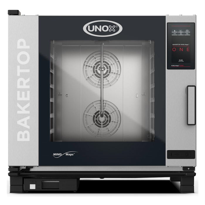 Печь конвекционная Unox XEBC06EUE1RM линия ONE  шкаф пароконвекционный пекарский