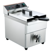 Фритюрниця Hurakan HKN-FDI8D з краном індукційна професійна 8 л