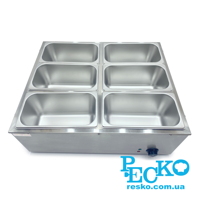 Марміт теловий GoodFood BM6 GN 1/1 електричний професійний