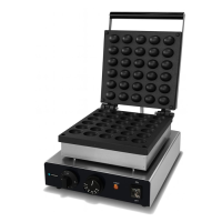 Вафельниця горішниця Hurakan HKN-GES300 NUT для горішків професійна