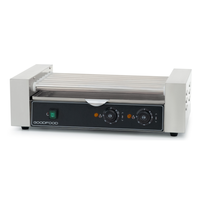 Гриль роликовый GoodFood HDRG7 BLACK, 7 роликов