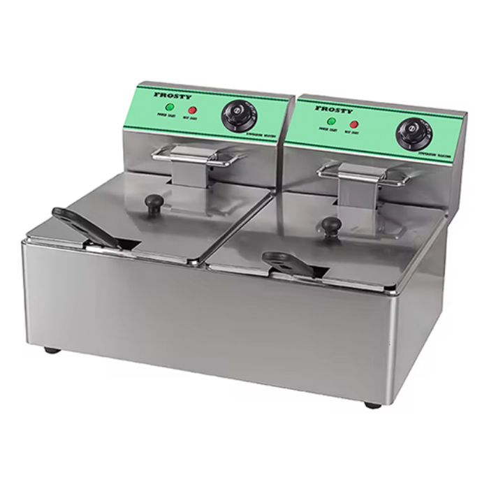 Фритюрница Frosty EFS-6L-2 электрическая профессиональная 6+6 л