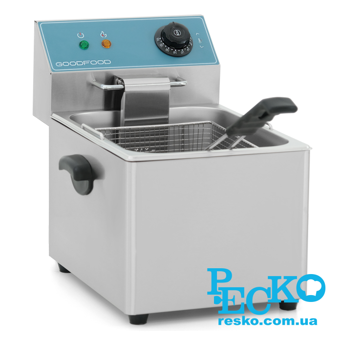 Фритюрниця GoodFood EF8 BLUE електрична професійна 8 л