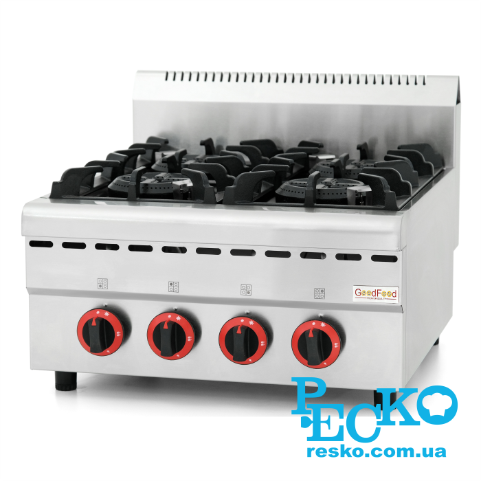 Плита газова GoodFood GP4ATTNG професійна газ контролер настільна