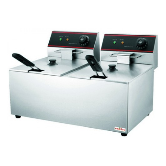 Фритюрница Frosty CKEF-2-4 электрическая профессиональная 4+4 л