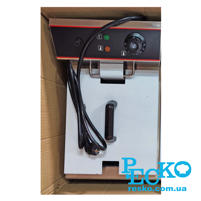 Фритюрница Airhot EF12 с краном электрическая профессиональная 12 л