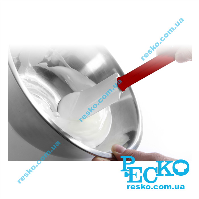 Лопатка кондитерская силиконовая Hendi 659014 скребок для теста