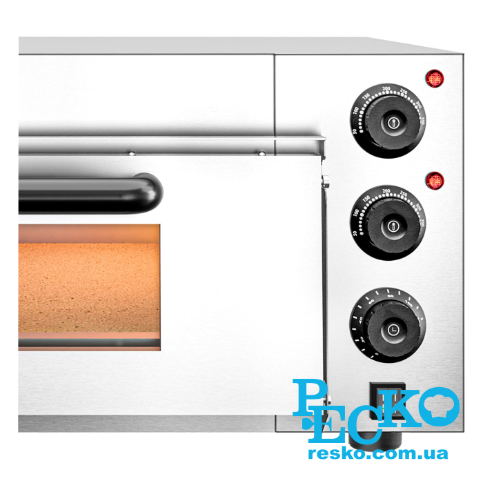 Печь для пиццы GGM Gastro PEKG20 электрическая одна камера