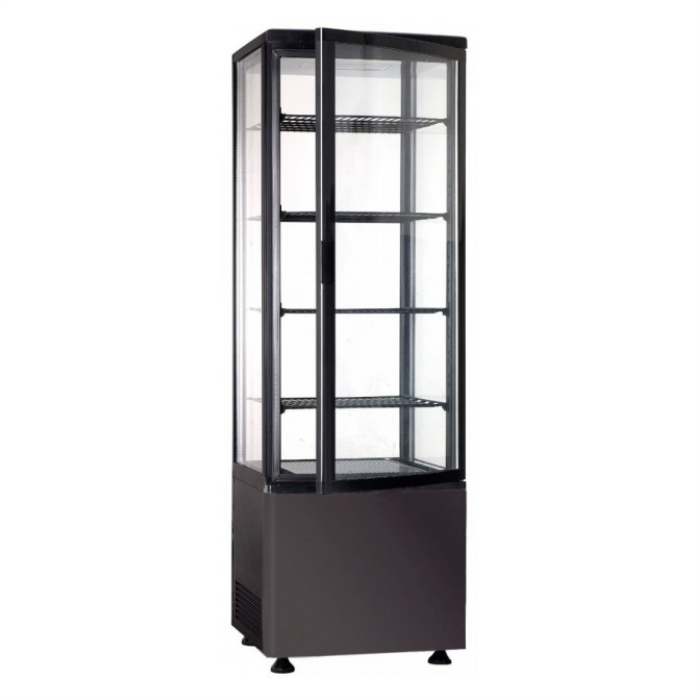 Шкаф холодильный Frosty FL218 black витрина барная напольная черная