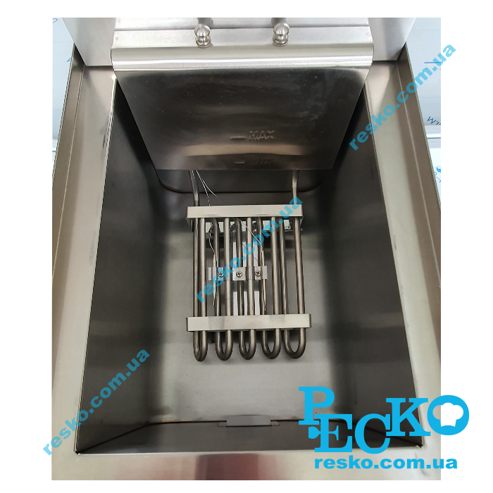 Фритюрниця Frosty EF-102V з краном електрична професійна 8+8 л