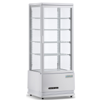 Шафа холодильна GoodFood RT98L біла вітрина барна настільна white