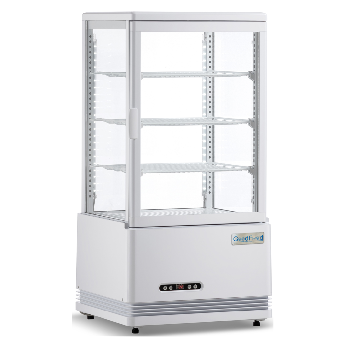 Шкаф холодильный GoodFood RT68L белая витрина барная настольная white