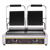 Гриль контактний Frosty EGS-36FF притискний професійний гладкий