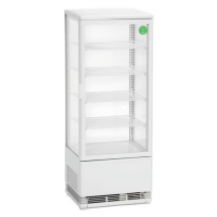 Шафа холодильна Frosty RT98B-1 white вітрина барна настільна біла