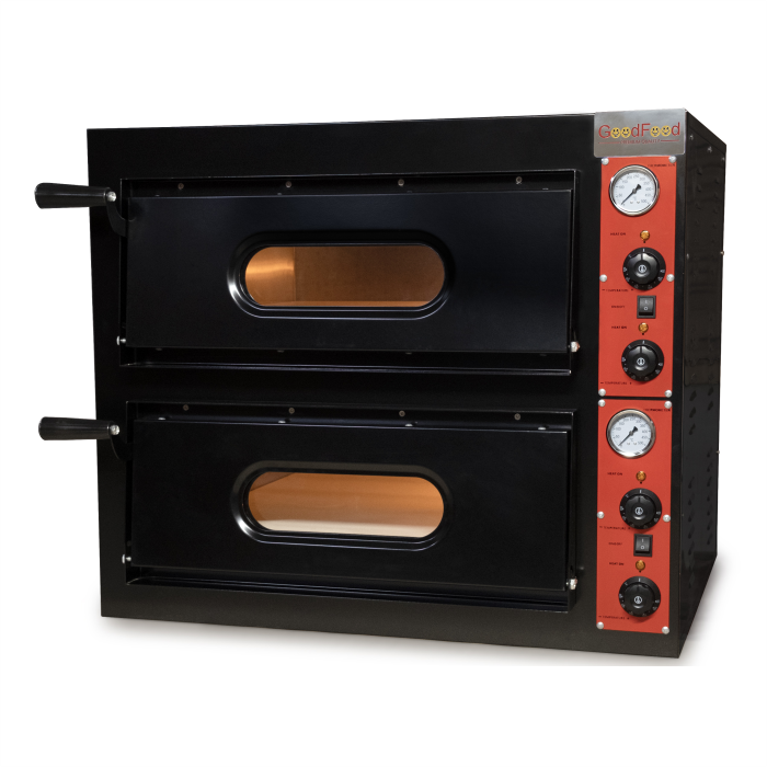 Печь для пиццы GoodFood PO22 электрическая две камеры