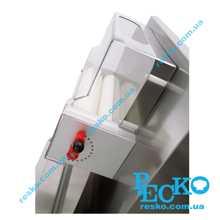 Тісторозкатка Frosty RM42TA для піци електрична професійна дві пари валків