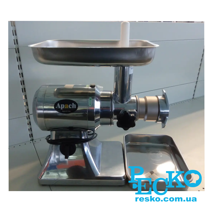 М'ясорубка Apach ATS 12 U 1/2 унгер 1Ф професійна електрична промислова 150 кг/год