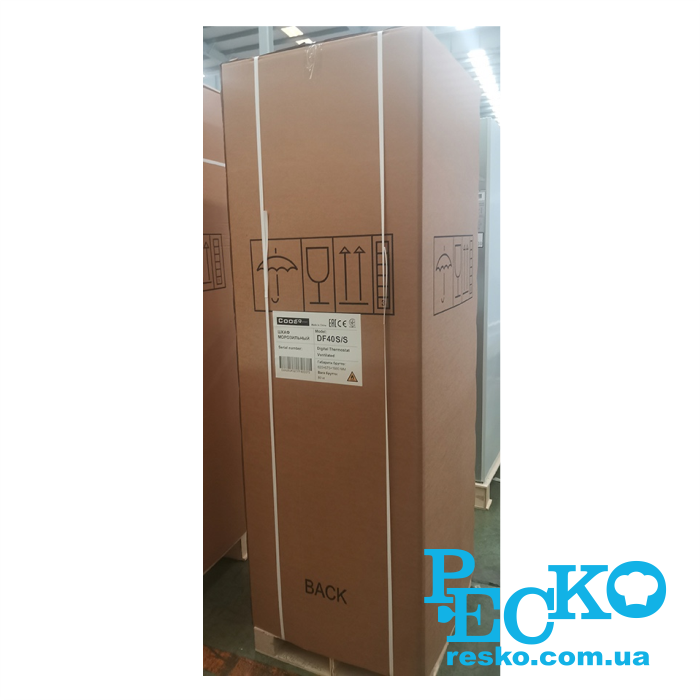Шафа морозильна Cooleq DF40S/S професійна низькотемпературна