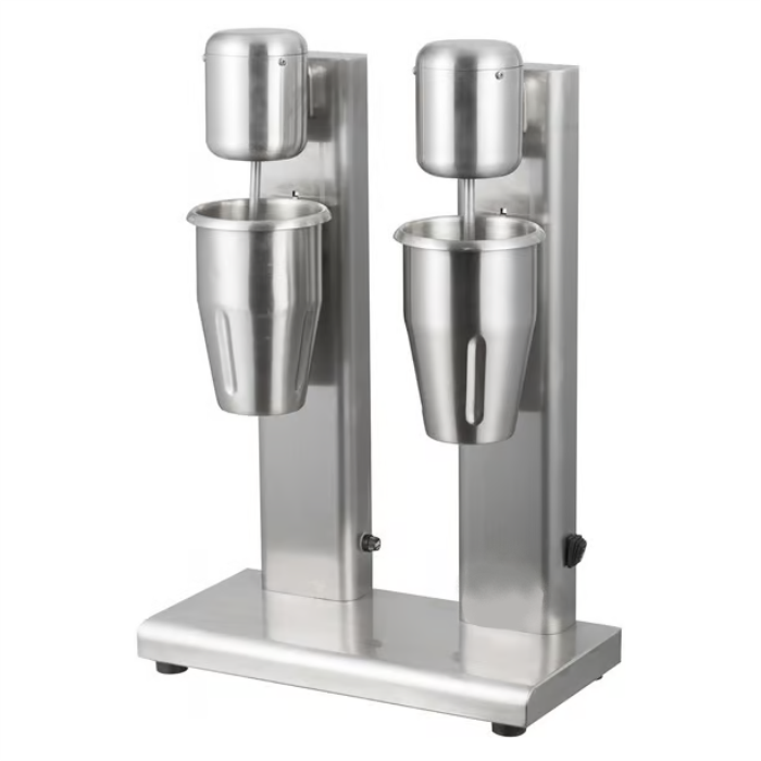 Миксер молочный EWT INOX EMM20/CMES для молочных коктейлей профессиональный 2x0,9 л