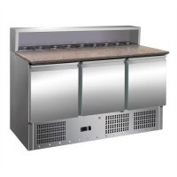 Стіл для піци Reednee PS903 холодильний з гранітною стільницею