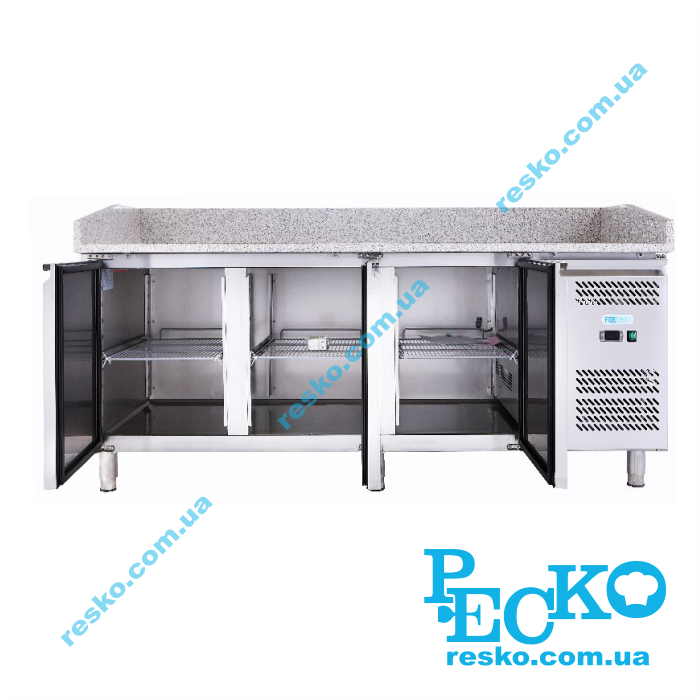 Стіл для піци Forcold G-PZ3600TN-FC холодильний з гранітною стільницею