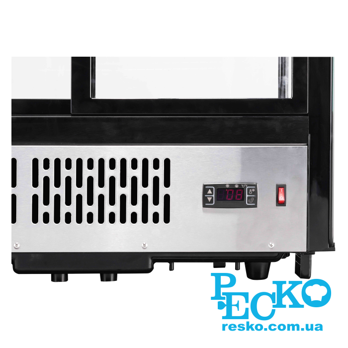 Витрина холодильная GoodFood RTW120L5 нержавеющая сталь кондитерская настольная горизонтальная