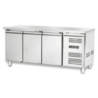 Стіл морозильний Hurakan HKN-GXFC3GN тридверний