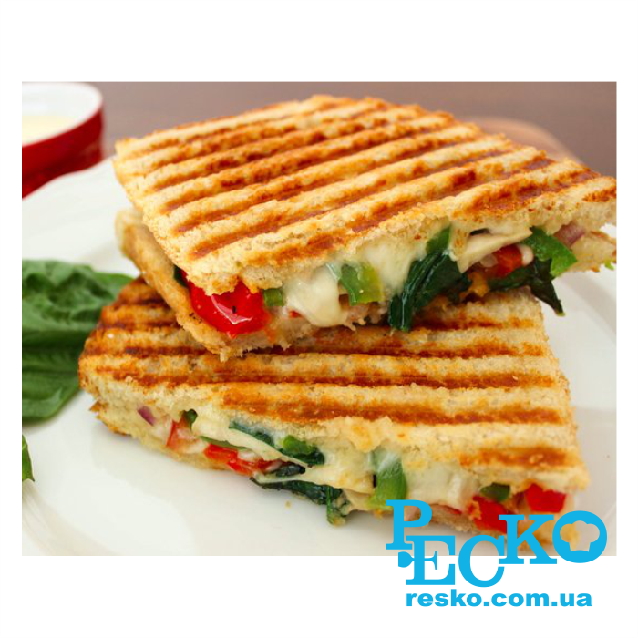 Гриль контактний Airhot CG притискний професійний ребристий