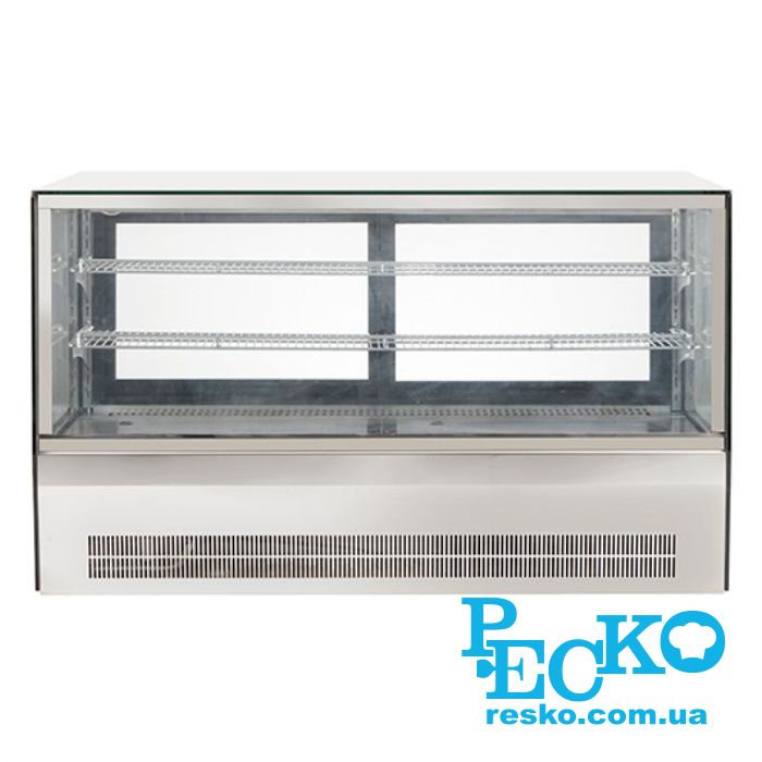 Витрина холодильная Frosty GN1200RT нержавеющая сталь кондитерская настольная горизонтальная