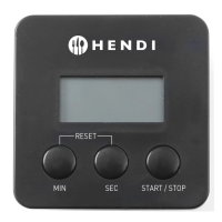 Таймер кухонний цифровий Hendi 271155