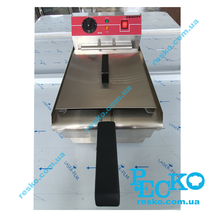 Фритюрниця Frosty EF-101V з краном електрична професійна 8 л