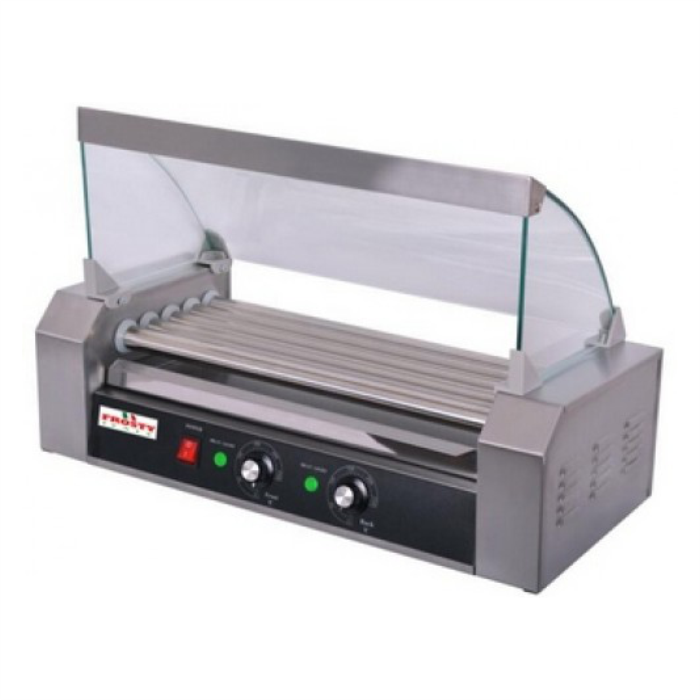 Гриль роликовый Frosty R2-5 со стеклом 5 роликов