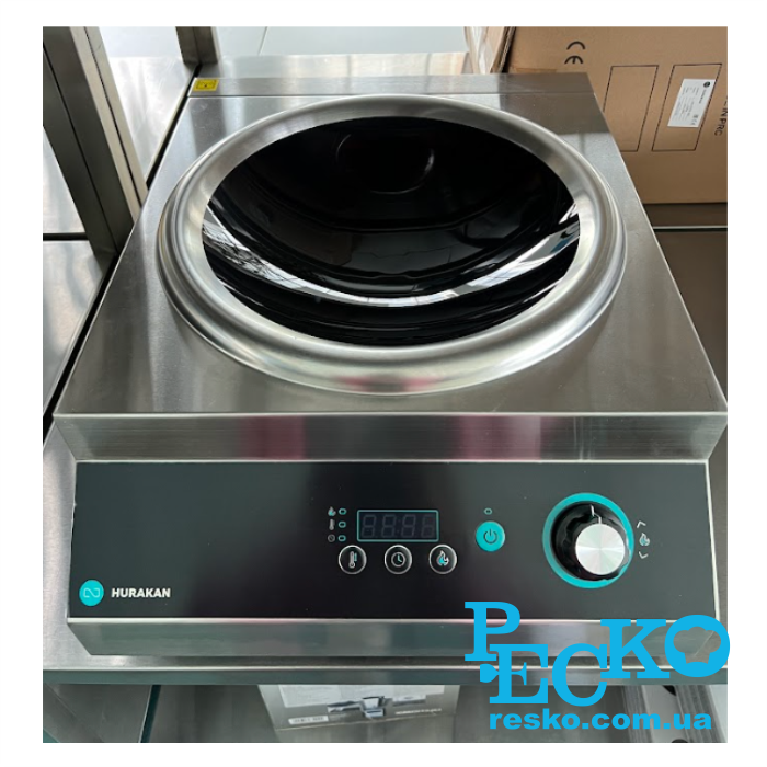 Плита индукционная Hurakan HKN-ICW50D WOK профессиональная настольная