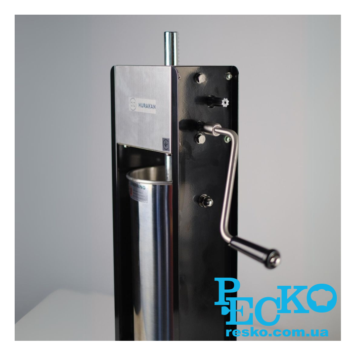 Шприц колбасный Hurakan HKN-ISV5P вертикальный профессиональный 5 л