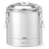 Термос для їжі із неіржавної сталі 12 л Hendi 708071 для транспортування їжі