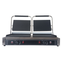 Гриль контактний Frosty EGS-44FF притискний професійний гладкий