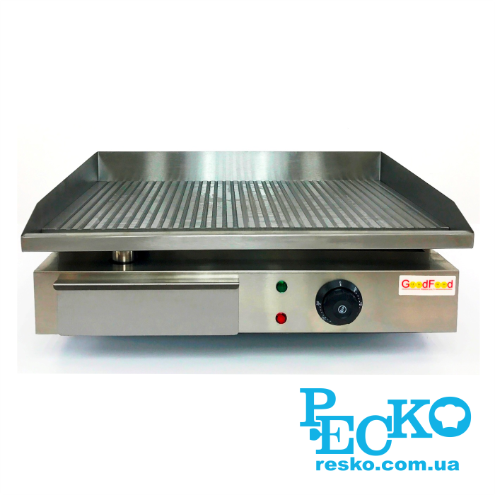 Поверхня для смаження GoodFood EG55R ребриста електрична професійна