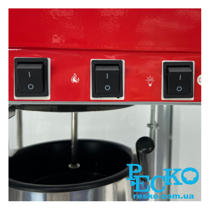 Аппарат для приготовления попкорна Hurakan HKN-PCORN профессиональный