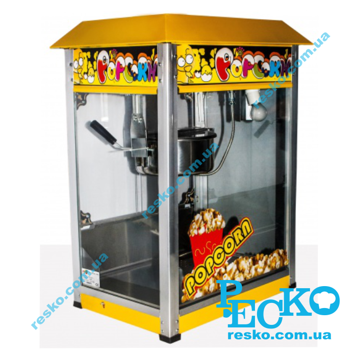 Аппарат для приготовления попкорна EWT INOX PCM-826Y профессиональный